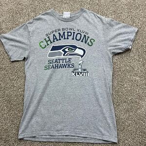 Seattle seahawks super bowl champions shirt men's M